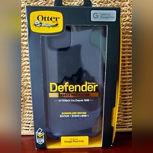 OtterBox Black Defender Series Case Rugged Protection